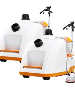 1-SOGA 2X 80min Garment Steamer Portable Cleaner Steam Iron White