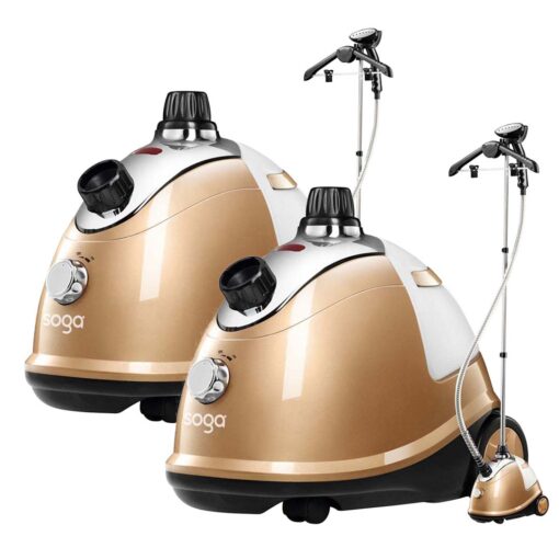 1-SOGA 2X Garment Steamer Portable Cleaner Steam Iron Gold