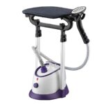 6-SOGA 2X Garment Steamer Vertical Twin Pole Clothes 1700ml 1800w Professional Steaming Kit Purple
