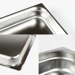 5-SOGA 12X Gastronorm GN Pan Full Size 1/1 GN Pan 20cm Deep Stainless Steel Tray