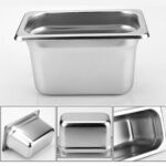 6-SOGA 12X Gastronorm GN Pan Full Size 1/1 GN Pan 20cm Deep Stainless Steel Tray
