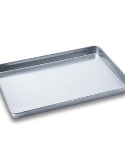 1-SOGA Aluminium Oven Baking Pan Cooking Tray for Baker Gastronorm 60*40*5cm