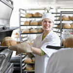 6-SOGA Gastronorm Trolley 7 Tier Stainless Steel Bakery Trolley Suits 60cmx40cm Tray with Working Surface