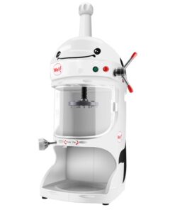 1-SOGA 350W Commercial Ice Shaver Crusher Machine Automatic Snow Cone Maker