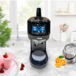 7-SOGA 300 Watts Electric Ice Shaver Automatic Crusher Slicer Commercial Machine 70kgs/h Black