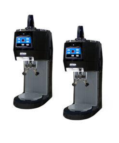 1-SOGA 2X 300 Watts Electric Ice Shaver Automatic Crusher Slicer Commercial Machine 70kgs/h Black
