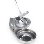 4-SOGA Dual Blade Ice Shaver Electric Stainless Steel Ice Crusher Slicer Machine Commercial