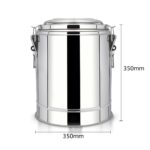 6-SOGA 2X 22L Stainless Steel Insulated Stock Pot Hot & Cold Beverage Container