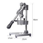 8-SOGA Commercial Manual Juicer Hand Press Juice Extractor Squeezer Orange Citrus