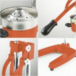 4-SOGA Commercial Manual Juicer Hand Press Juice Extractor Squeezer Citrus Orange