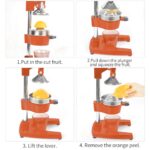 6-SOGA Commercial Manual Juicer Hand Press Juice Extractor Squeezer Citrus Orange