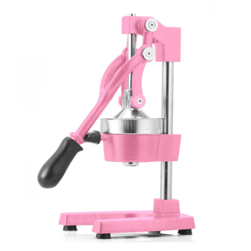1-SOGA Commercial Manual Juicer Hand Press Juice Extractor Squeezer Orange Citrus Pink