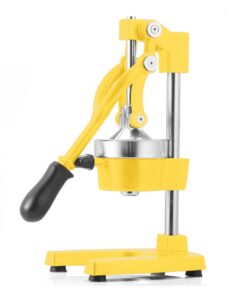 1-SOGA Commercial Manual Juicer Hand Press Juice Extractor Squeezer Orange Citrus Yellow