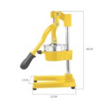 5-SOGA 2X Commercial Manual Juicer Hand Press Juice Extractor Squeezer Orange Citrus Yellow