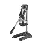 1-SOGA Stainless Steel Manual Juicer Hand Press Juice Extractor Squeezer Lemon Orange Citrus Black