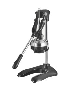 1-SOGA Stainless Steel Manual Juicer Hand Press Juice Extractor Squeezer Lemon Orange Citrus Black
