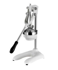 1-SOGA Stainless Steel Manual Juicer Hand Press Juice Extractor Squeezer Lemon Orange Citrus White