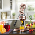 3-SOGA Stainless Steel Manual Juicer Hand Press Juice Extractor Squeezer Lemon Orange Citrus Gold