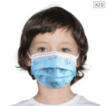 1-20 Pcs Anti Dust Filter Disposable Protective Sanitary Face Mask Kids