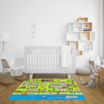 Educational Baby Theme Park Area Rugs