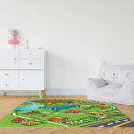 Educational Baby Theme Park Area Rugs