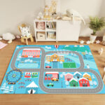 Educational Baby Theme Park Area Rugs