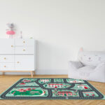 Educational Baby Theme Park Area Rugs