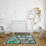 Educational Baby Theme Park Area Rugs