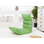 3-SOGA 4X Foldable Tatami Floor Sofa Bed Meditation Lounge Chair Recliner Lazy Couch Green