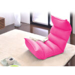4-SOGA 2X Foldable Tatami Floor Sofa Bed Meditation Lounge Chair Recliner Lazy Couch Pink