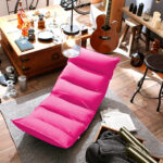 8-SOGA 2X Foldable Tatami Floor Sofa Bed Meditation Lounge Chair Recliner Lazy Couch Pink