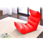 4-SOGA 4X Foldable Tatami Floor Sofa Bed Meditation Lounge Chair Recliner Lazy Couch Red
