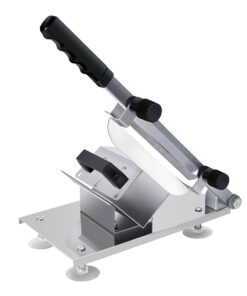1-SOGA Manual Frozen Meat Slicer Handle Meat Cutting Machine 18/10 Commercial Grade Stainless Steel