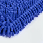 8-SOGA 80x12 Microfiber Flat Mop Floor Cleaning Pads Rotating Dust Remover Blue