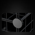 7-SOGA 2X Black Portable 9-Cube Storage Organiser Foldable DIY Modular Grid Space Saving Shelf