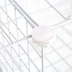8-SOGA White Portable 9-Cube 3 Column Storage Organiser Foldable DIY Modular Grid Space Saving Shelf