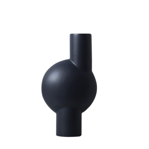 1-SOGA 17x632cm Medium Ornament a modern abstract vase decorative object unique shape with narrow neck for Home Decor