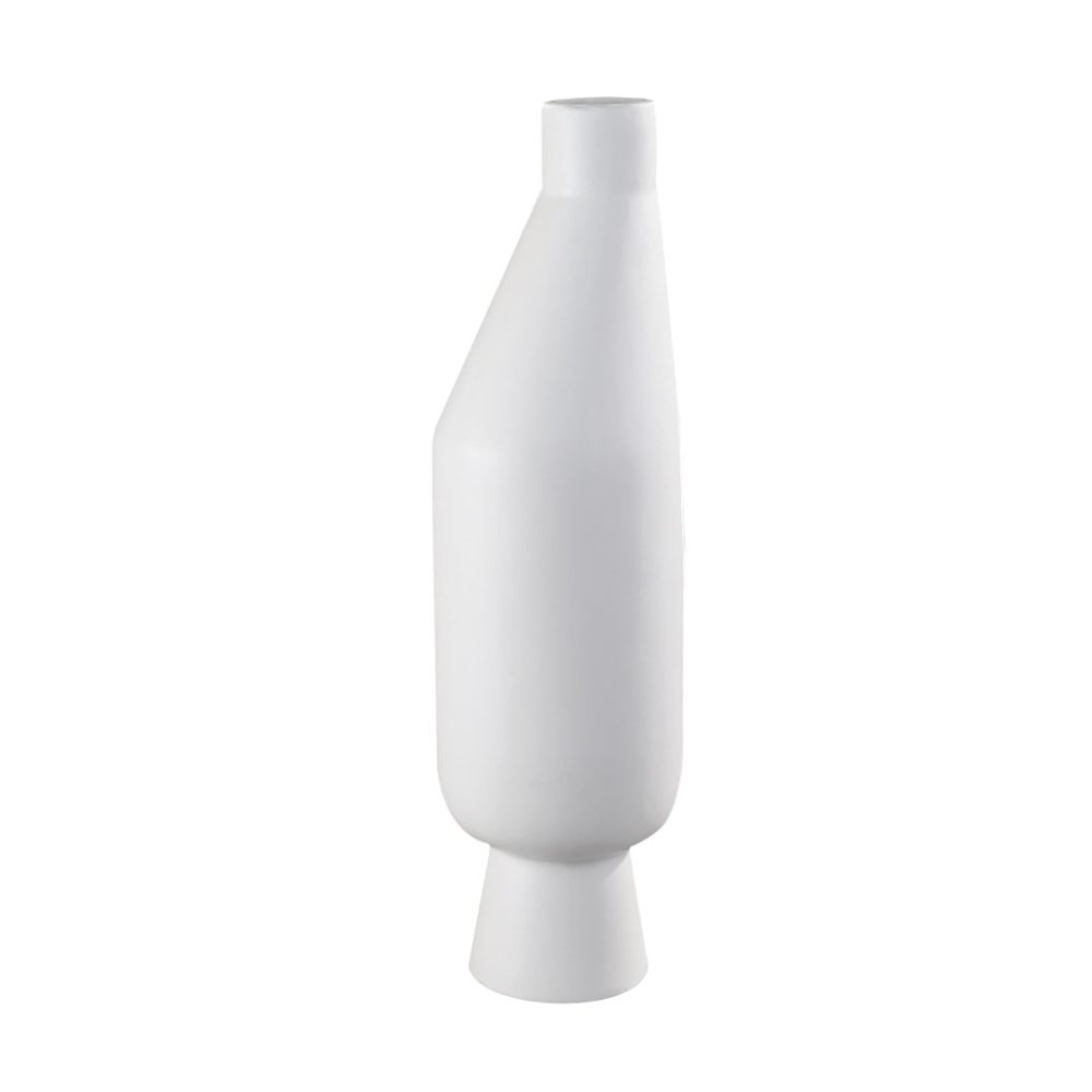 1-SOGA 14x52cm Ornament Modern Minimalist Vase Decorative with Narrow tops and Wider rounded Body for Home Decor