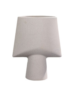 1-SOGA 21x25.5cm Ornament Geometric Decor Ceramic Vase Flower Pots Decorative for Living Room Decoration