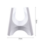 5-SOGA 2X 31x32cm Ornament Modern Minimalist Bottle Holder Stylish Cylindrical Stand and Plant Pots for Home D?cor