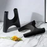 3-SOGA 42x39cm Ornament Modern Minimalist Bottle Holder Stylish Cylindrical Stand and Plant Pots for Home D?cor