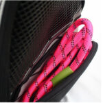 7-SOGA 2X Red Pet Carrier Backpack Breathable Mesh Portable Safety Travel Essentials Outdoor Bag