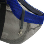 7-SOGA Grey Pet Carrier Bag Breathable Net Mesh Tote Pouch Dog Cat Travel Essentials