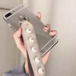 4-Luxury Fashionable Durable Silver Mirror Back iPhone Case 6s