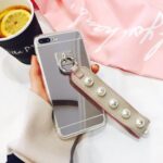 6-Luxury Fashionable Durable Silver Mirror Back iPhone Case 7Plus
