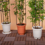 8-SOGA 2X 133cm 4-Bar Plant Frame Stand Trellis Vegetable Flower Herbs Outdoor Vine Support Garden Rack with Rings