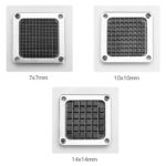 4-SOGA Commercial Potato French Fry Fruit Vegetable Cutter Stainless Steel 3 Blades