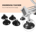 5-SOGA 2X Stainless Steel Potato Cutter Commercial-Grade French Fry and Fruit/Vegetable Slicer with 3 Blades