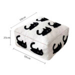 4-SOGA 50cm Premium Polyester Fiber Cushion with EPP Particle Inserts