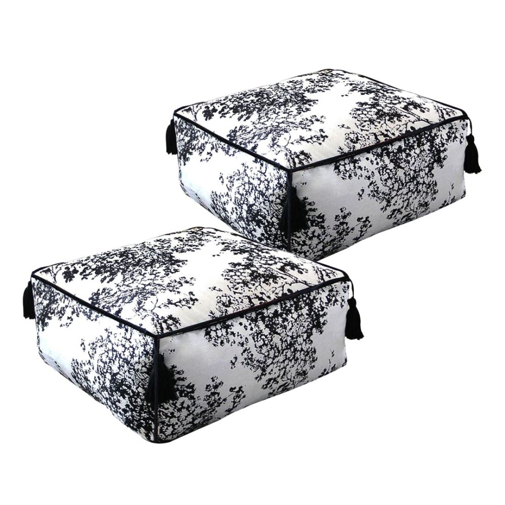 1-SOGA 2X 50cm Premium Polyester Fiber Cushion with EPP Particle Insert